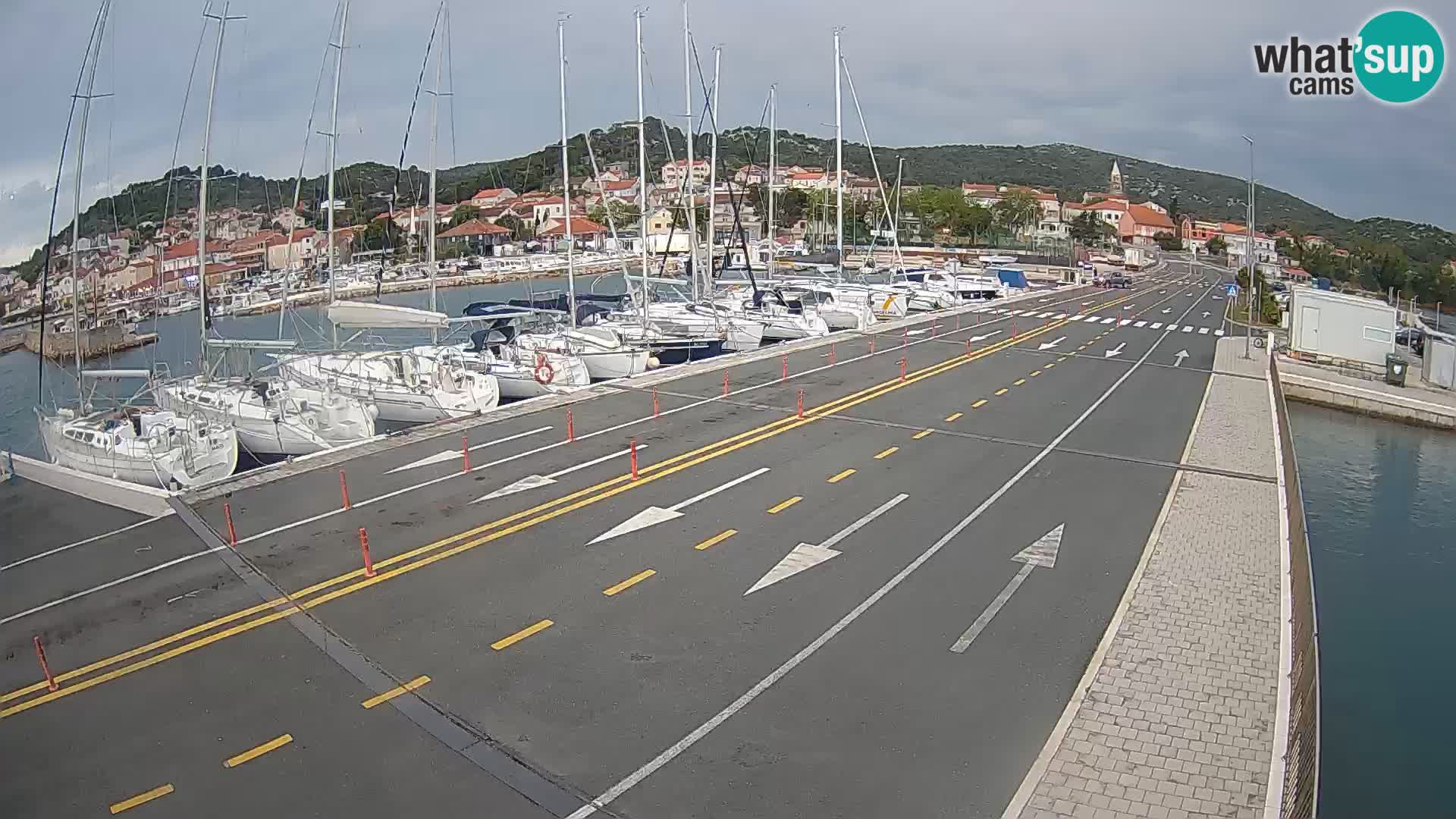 Dalmatia Tkon Ferry – webcams Croatia