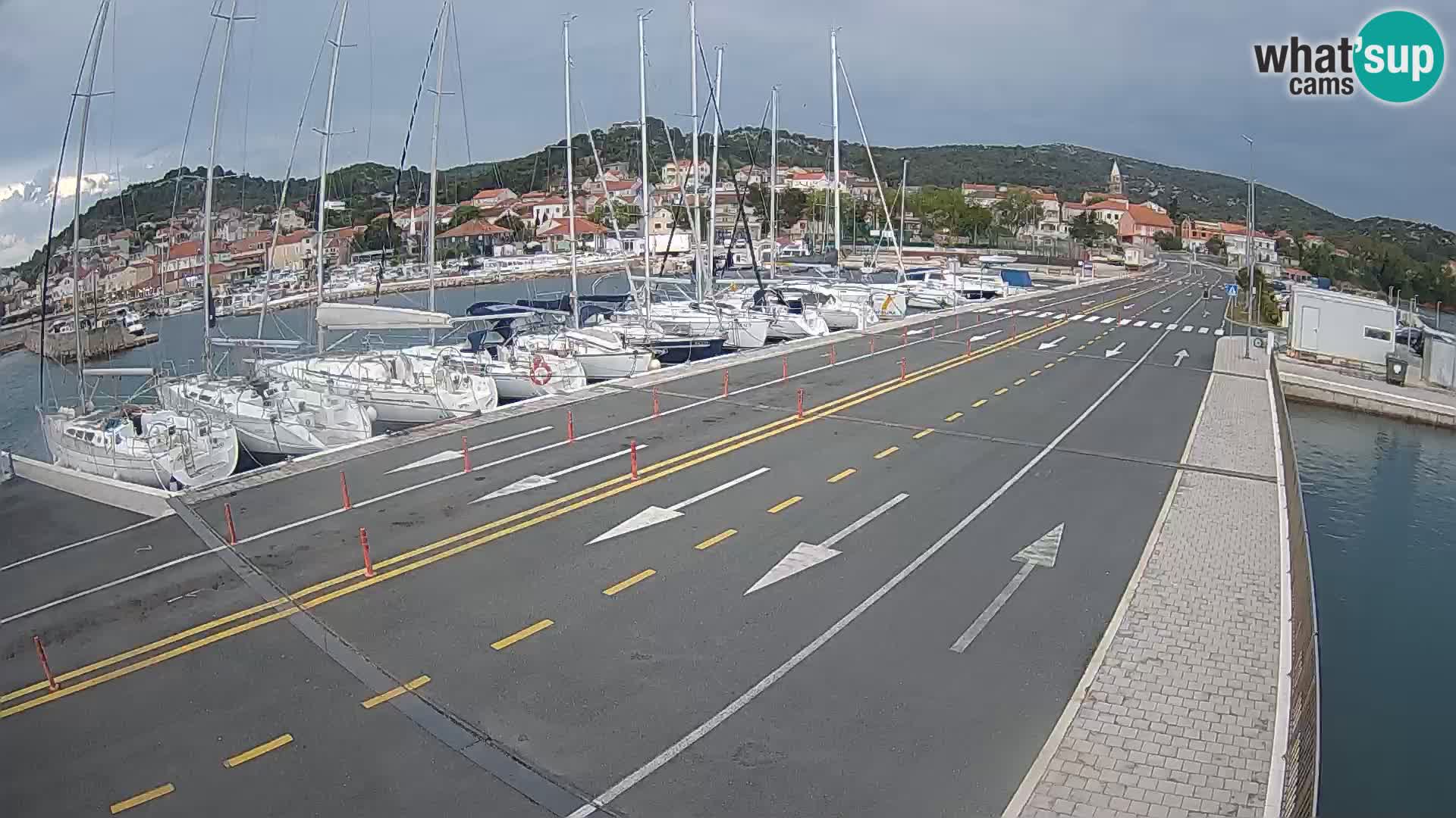 Dalmazia traghetto Tkon – webcam Croazia