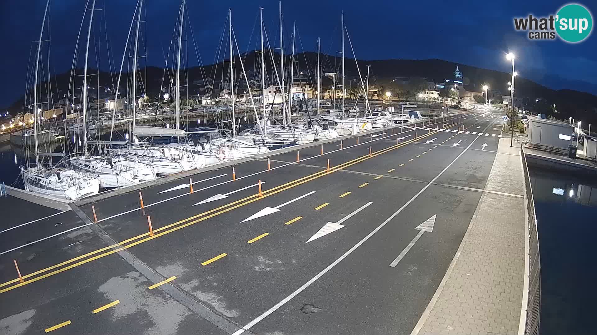 Dalmacia Tkon Transportar- webcams Croacia