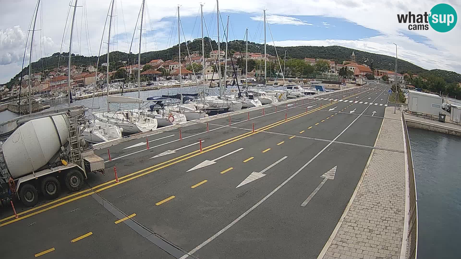 Dalmazia traghetto Tkon – webcam Croazia