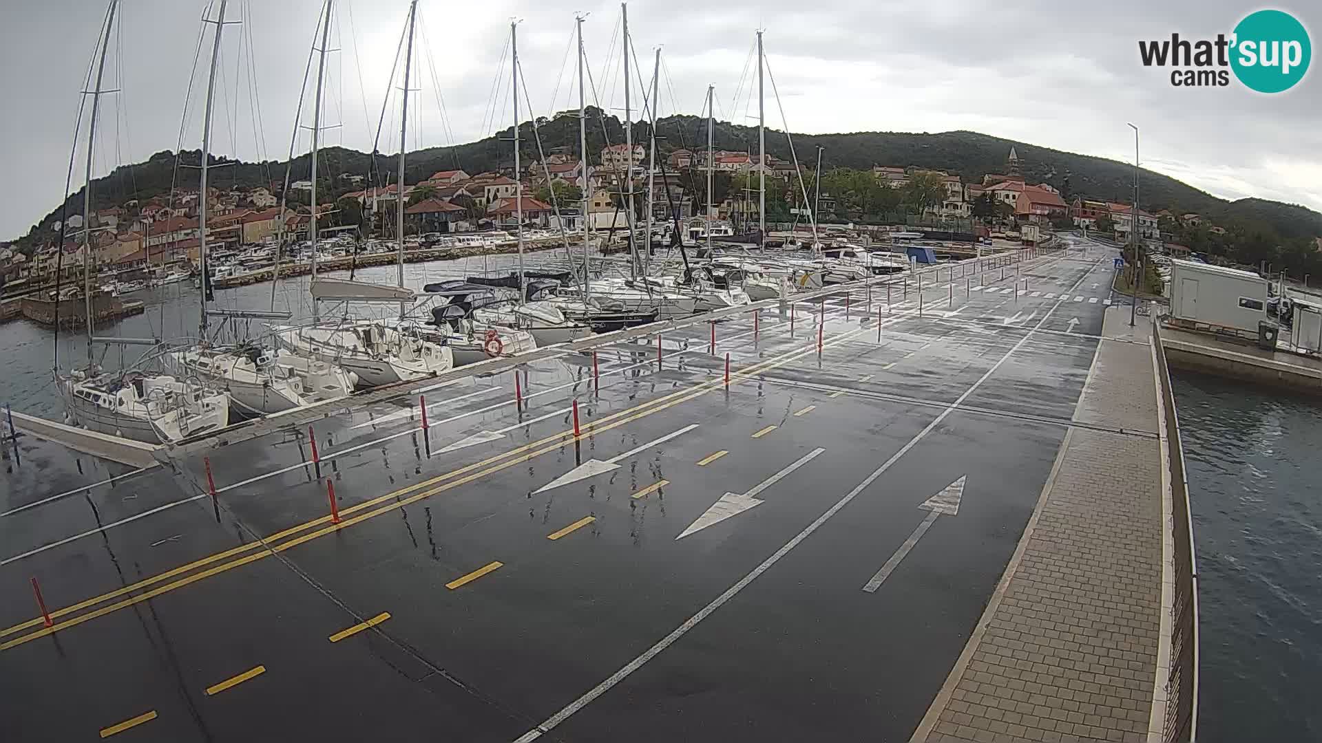 Dalmacia Tkon Transportar- webcams Croacia