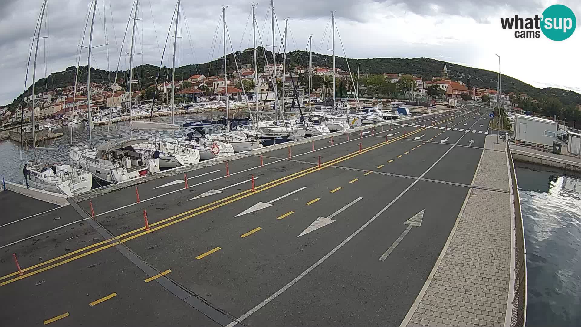 Dalmacia Tkon Transportar- webcams Croacia