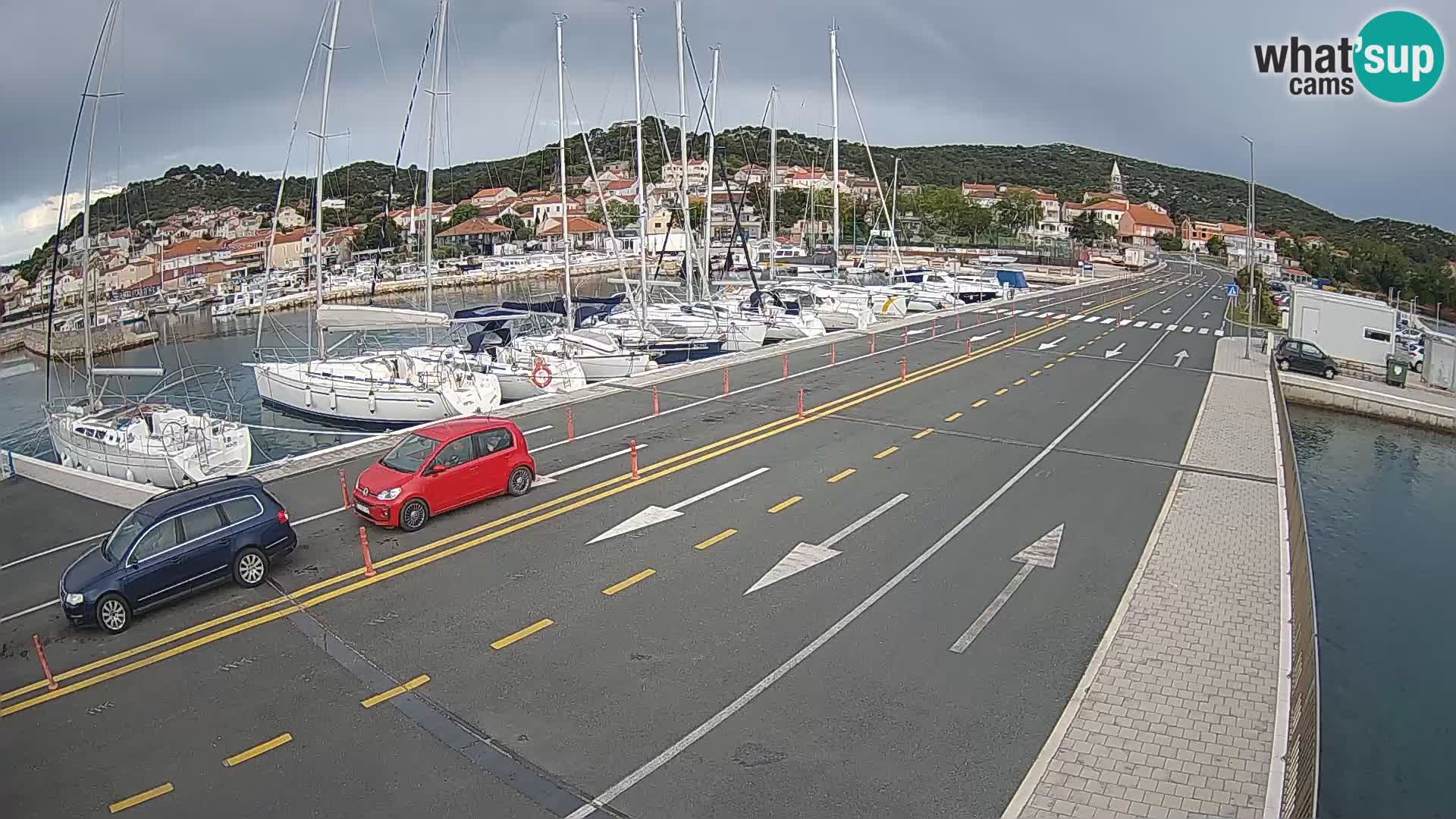 Dalmacija Trajekt Tkon – spletne kamere Hrvaška
