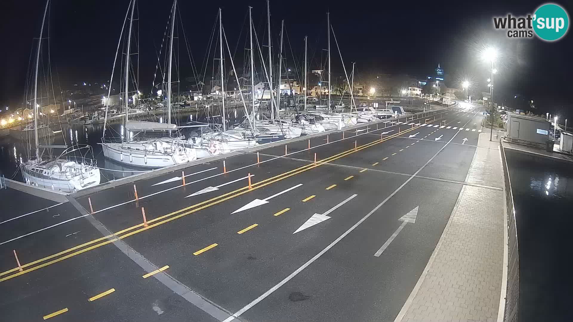 Dalmacia Tkon Transportar- webcams Croacia