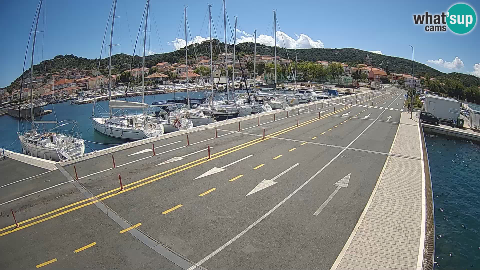 Dalmatien Tkon Fähre – Webcams Kroatien