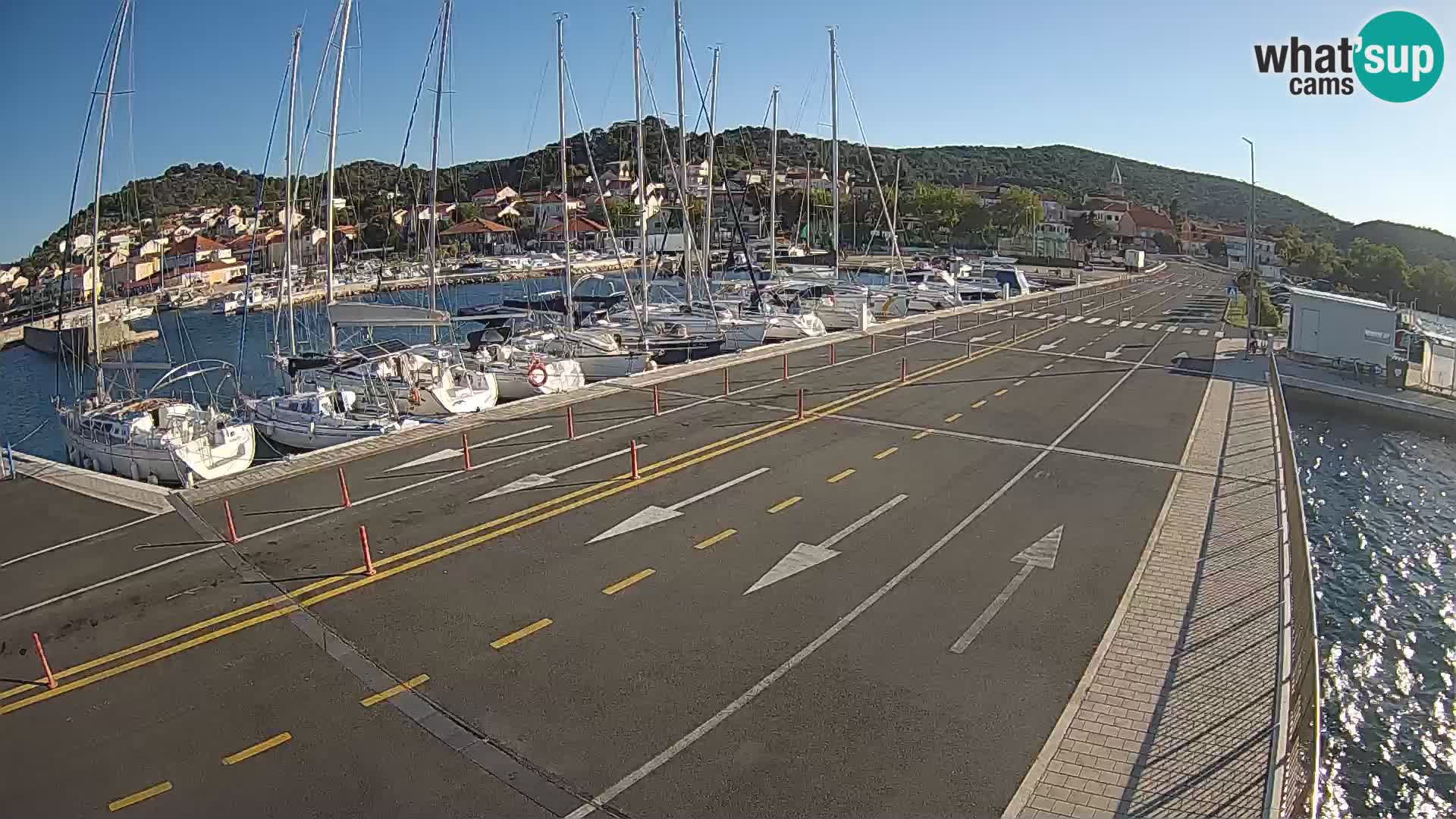 Dalmazia traghetto Tkon – webcam Croazia