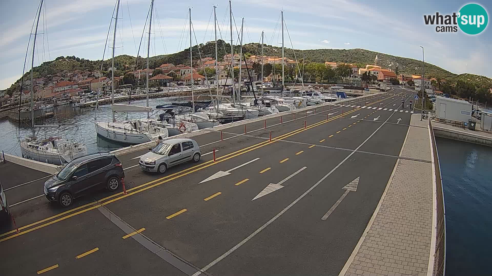 Dalmacija Trajekt Tkon – spletne kamere Hrvaška