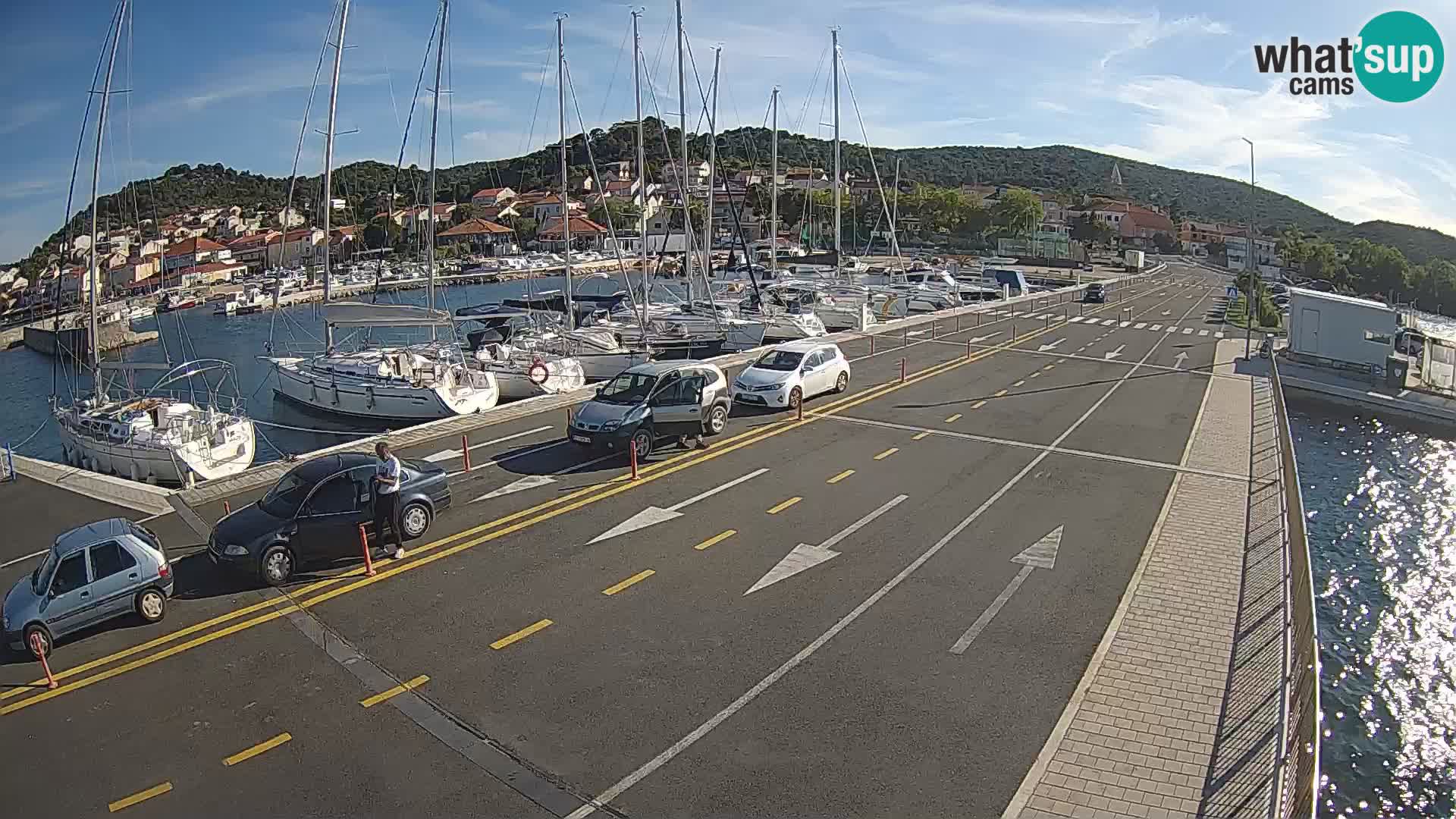 Dalmatien Tkon Fähre – Webcams Kroatien