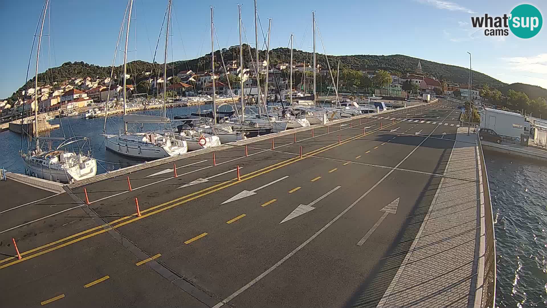 Dalmazia traghetto Tkon – webcam Croazia