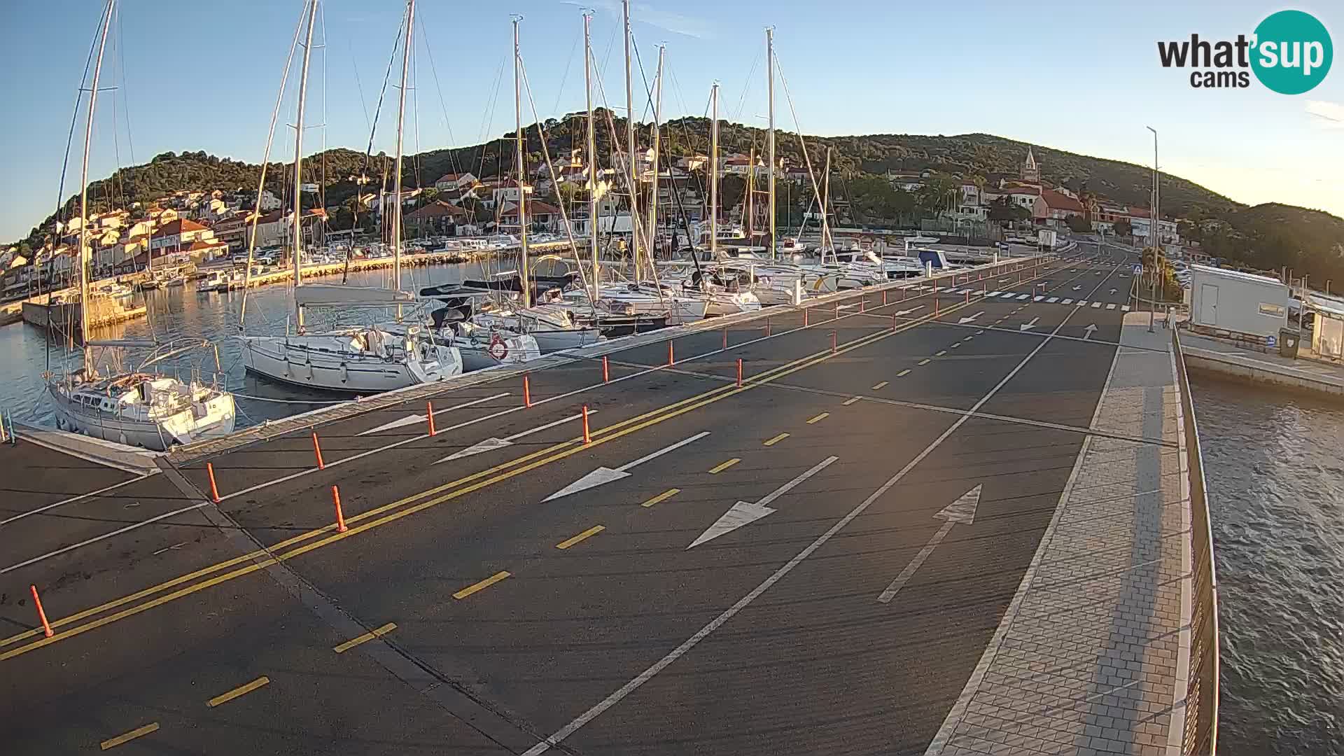 Dalmatia Tkon Ferry – webcams Croatia