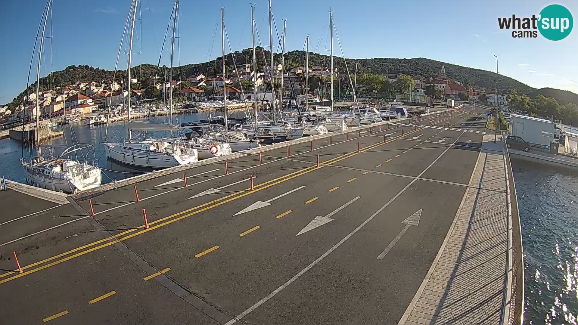 Dalmatia Tkon Ferry – webcams Croatia
