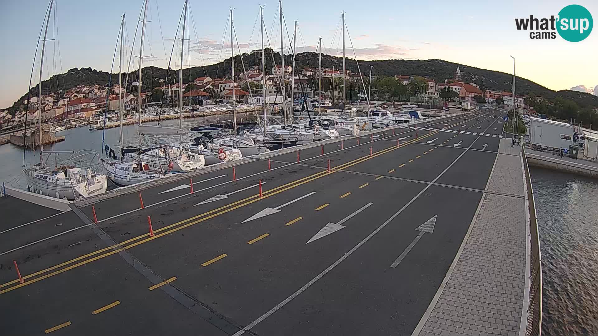 Dalmatia Tkon Ferry – webcams Croatia