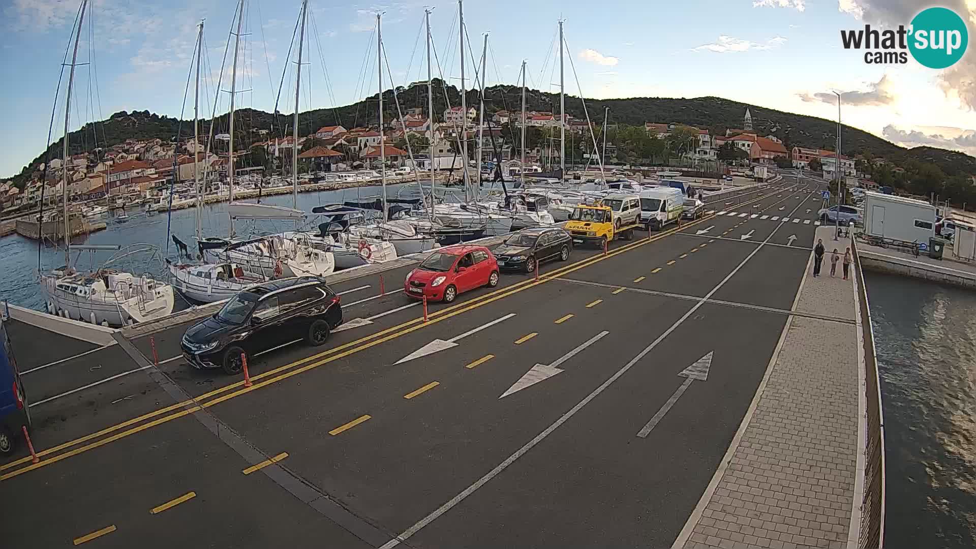 Dalmatia Tkon Ferry – webcams Croatia