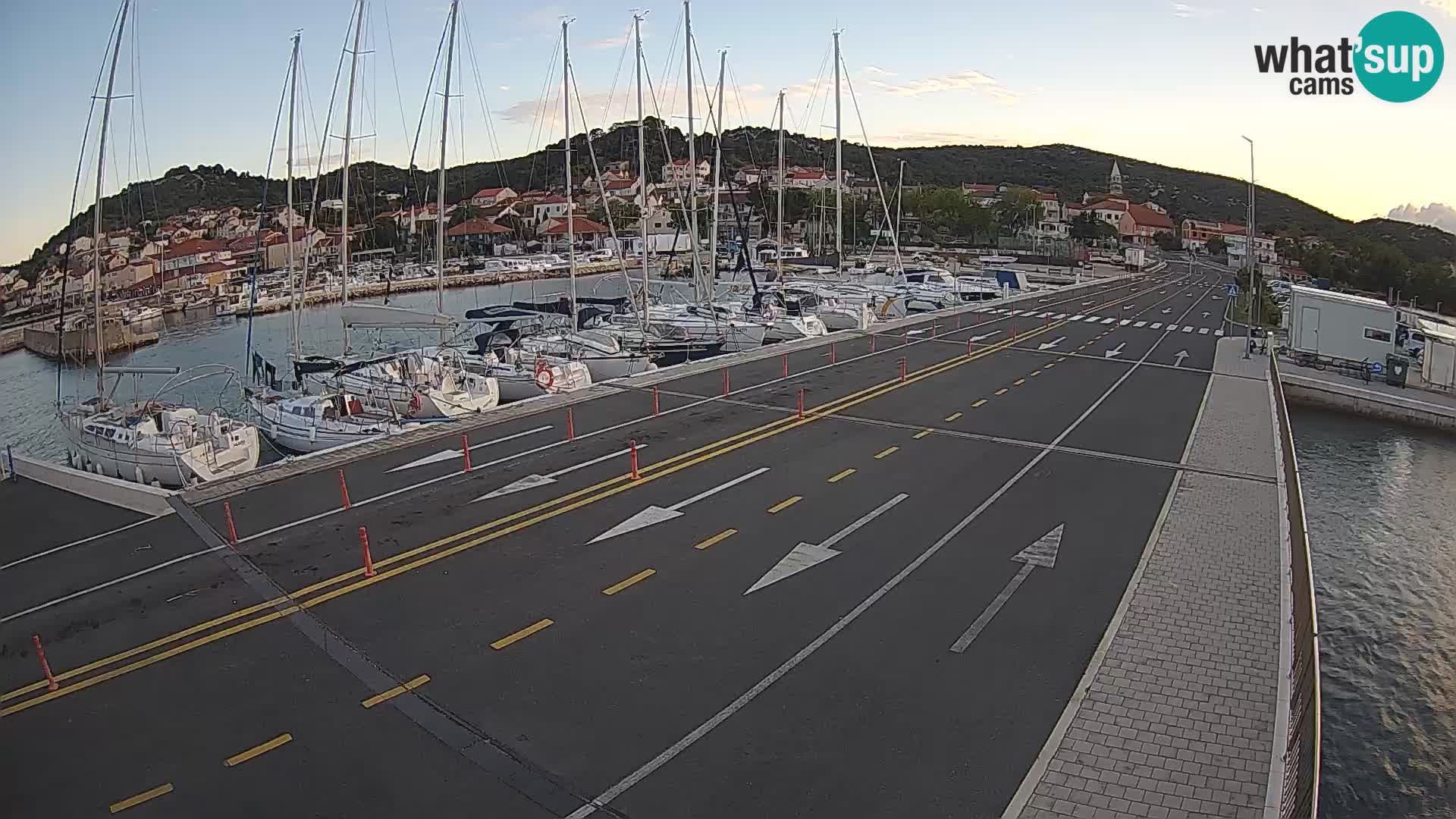 Dalmatia Tkon Ferry – webcams Croatia