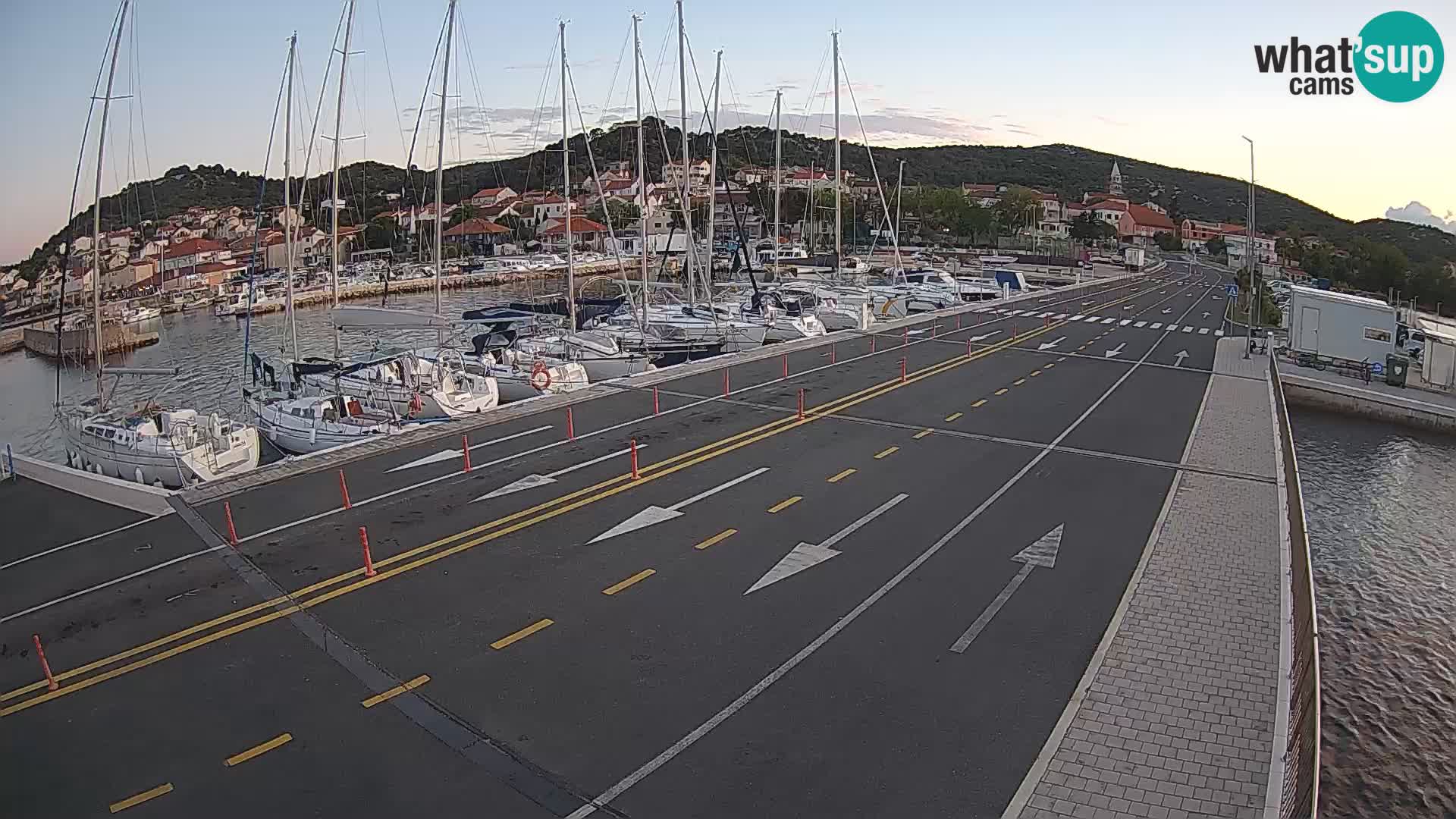 Dalmatien Tkon Fähre – Webcams Kroatien