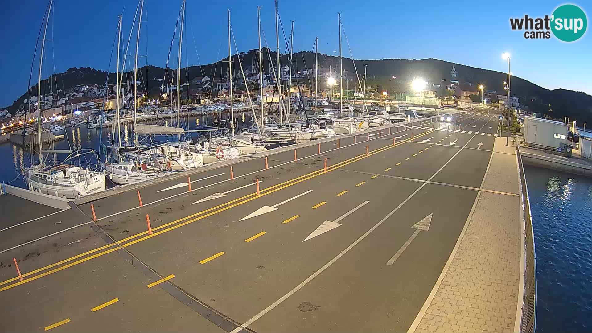 Dalmatien Tkon Fähre – Webcams Kroatien
