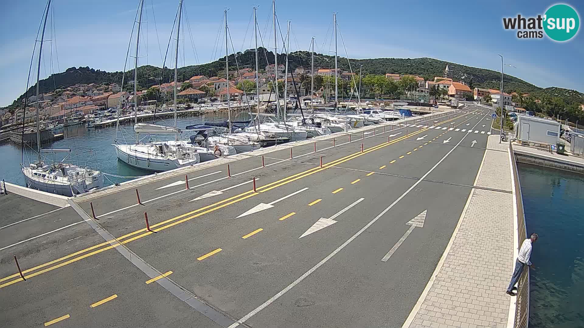 Dalmatia Tkon Ferry – webcams Croatia