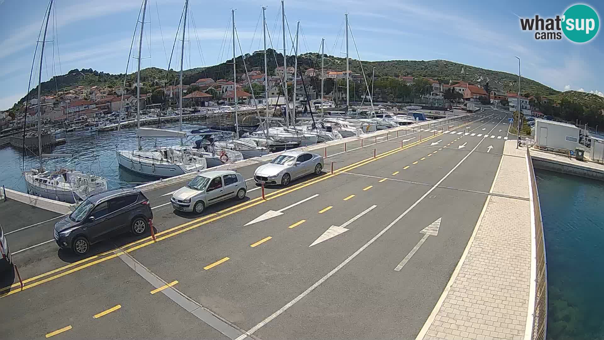 Dalmatien Tkon Fähre – Webcams Kroatien