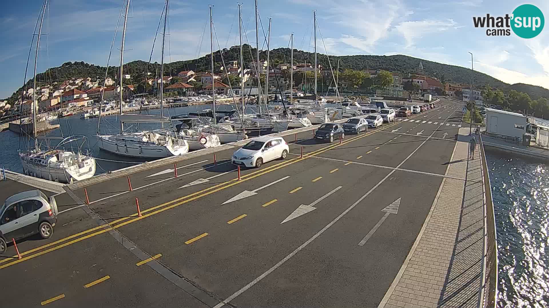 Dalmatia Tkon Ferry – webcams Croatia