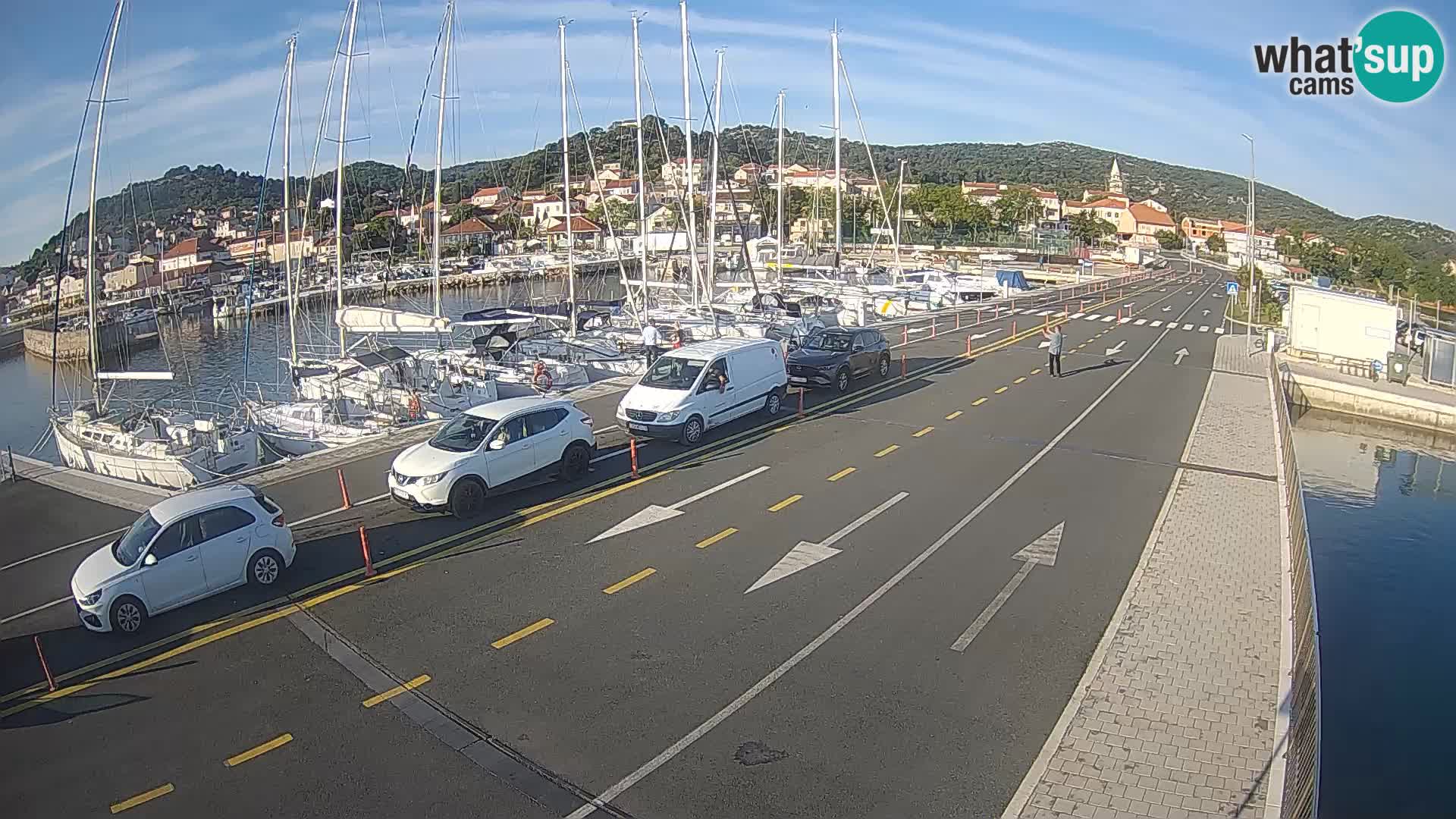 Dalmacia Tkon Transportar- webcams Croacia