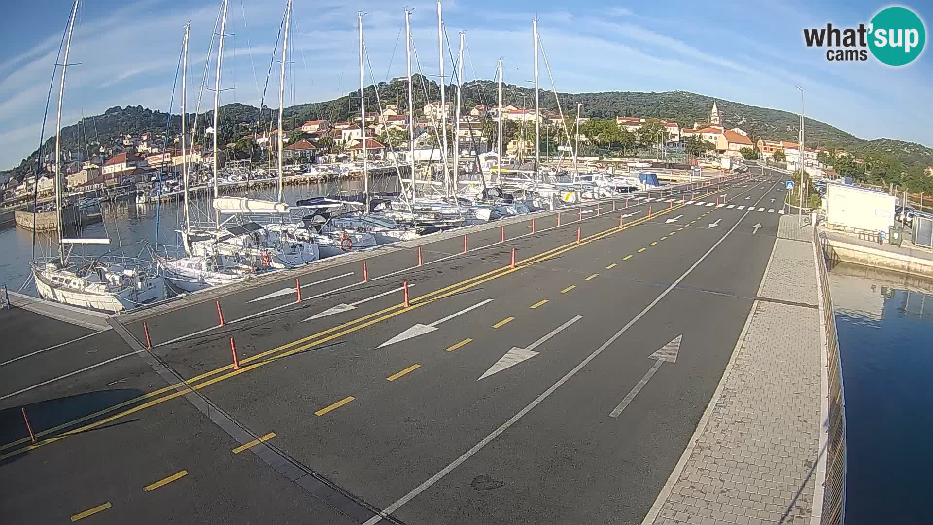 Dalmacija Trajekt Tkon – spletne kamere Hrvaška