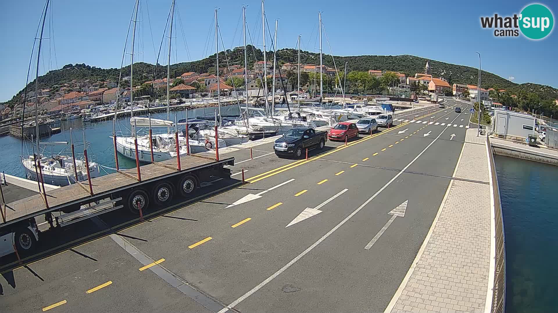 Dalmacija Trajekt Tkon – spletne kamere Hrvaška