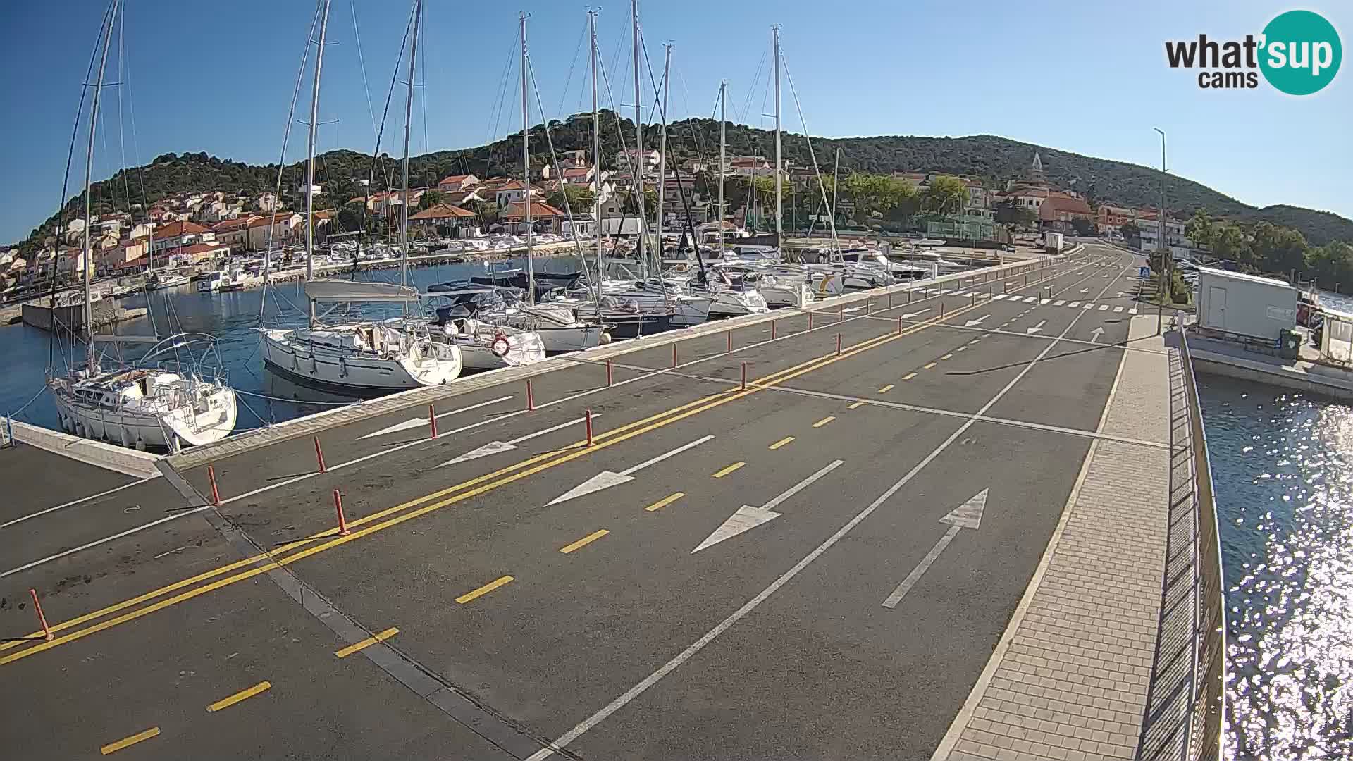 Dalmatien Tkon Fähre – Webcams Kroatien