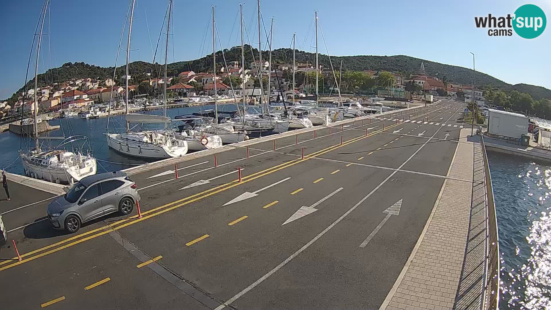 Dalmatia Tkon Ferry – webcams Croatia