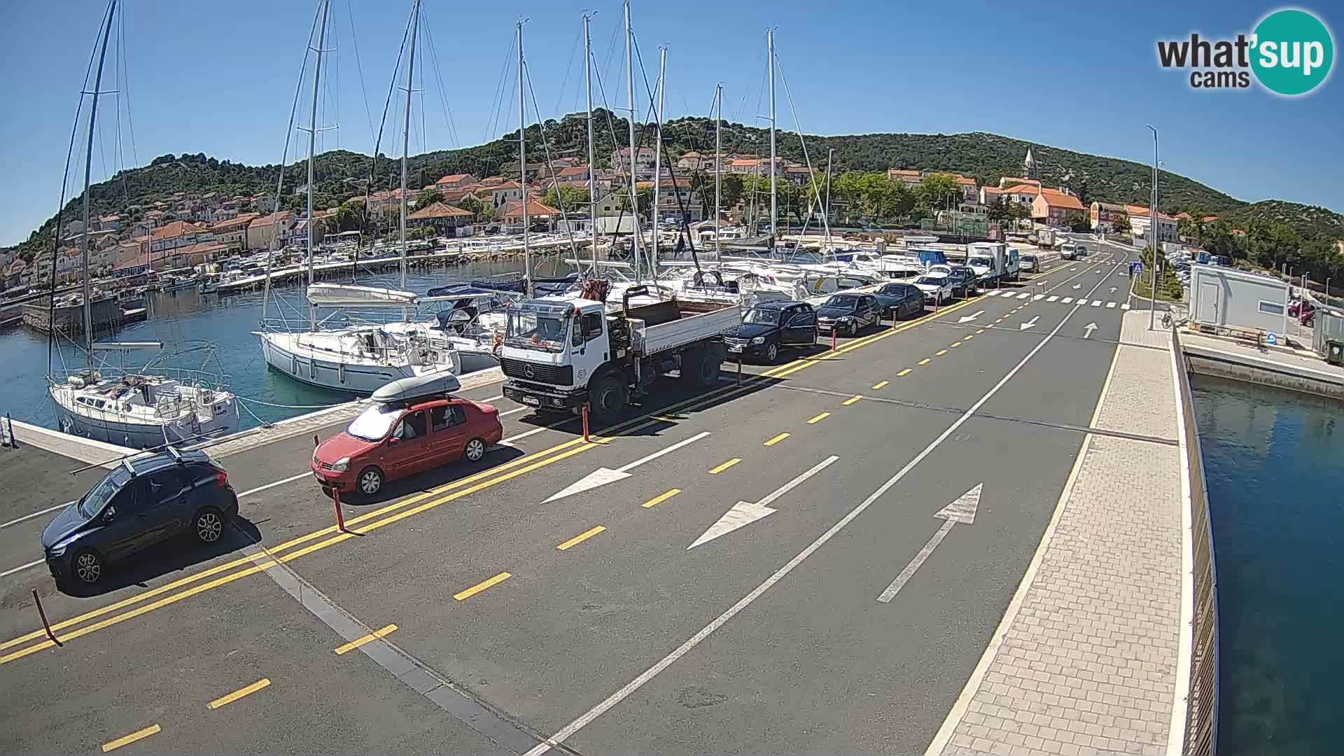 Dalmatien Tkon Fähre – Webcams Kroatien