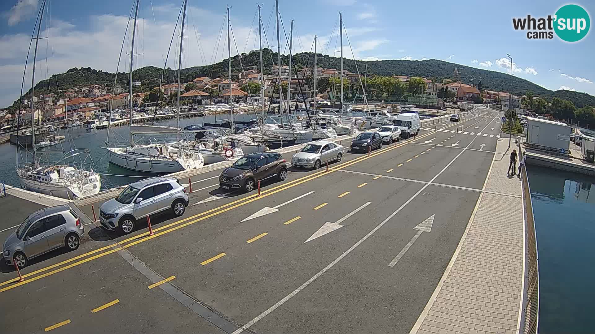 Dalmacia Tkon Transportar- webcams Croacia