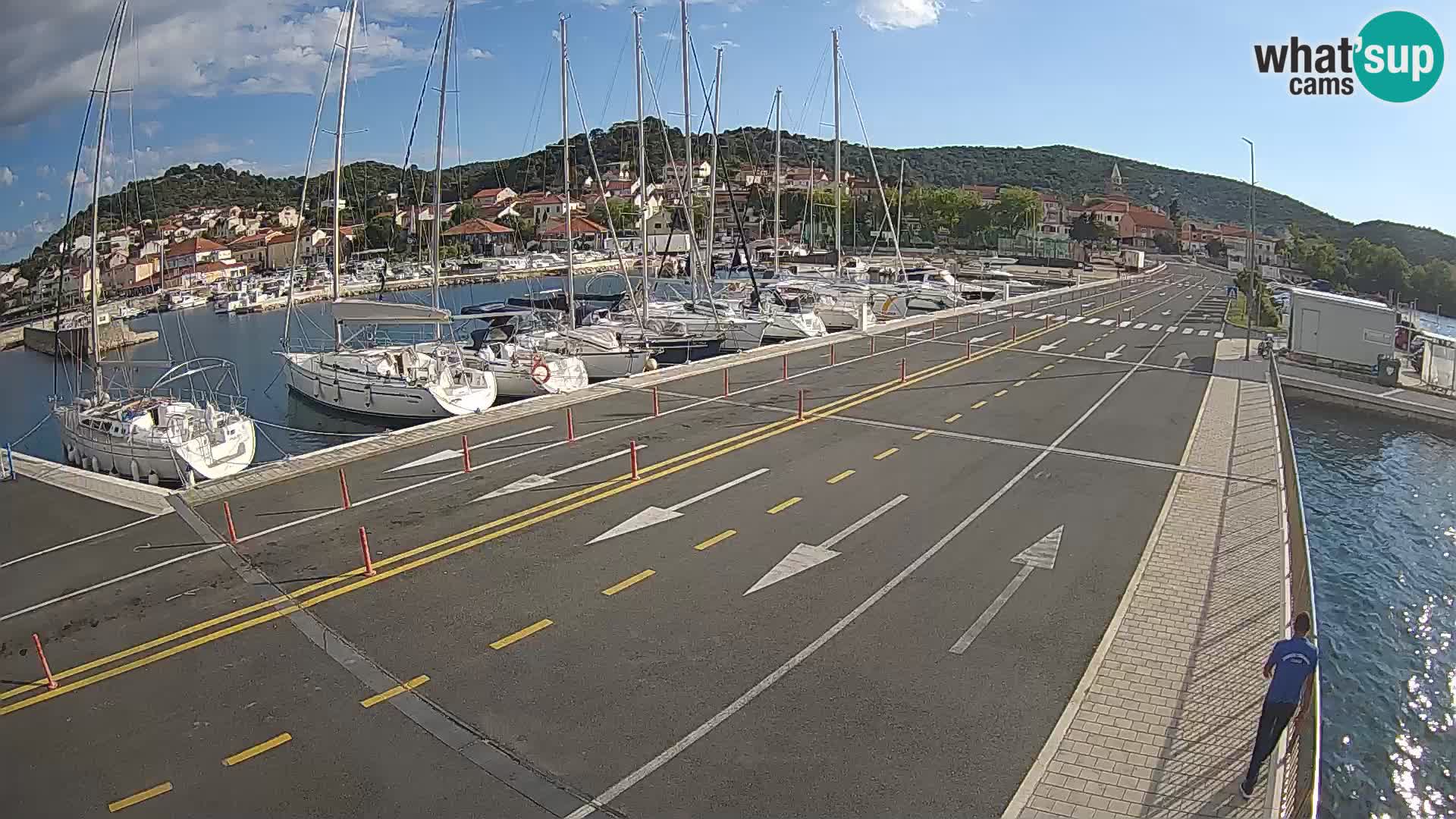 Dalmatia Tkon Ferry – webcams Croatia