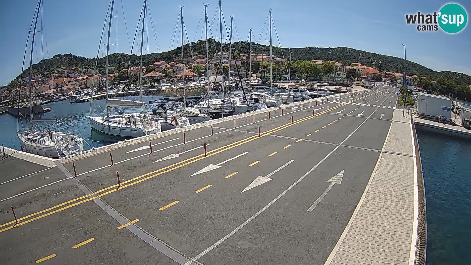 Dalmatia Tkon Ferry – webcams Croatia