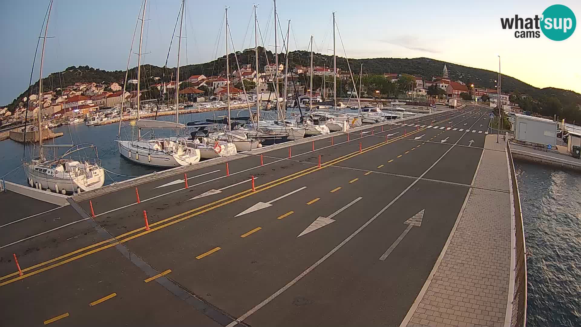 Dalmatia Tkon Ferry – webcams Croatia