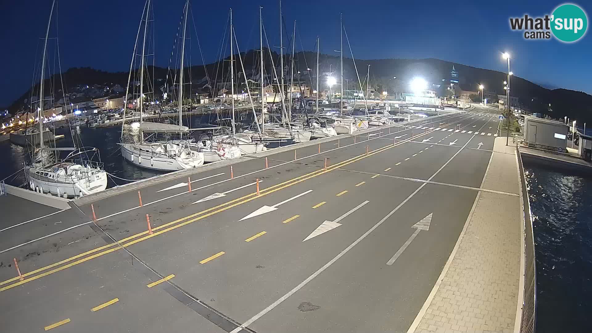 Dalmatia Tkon Ferry – webcams Croatia