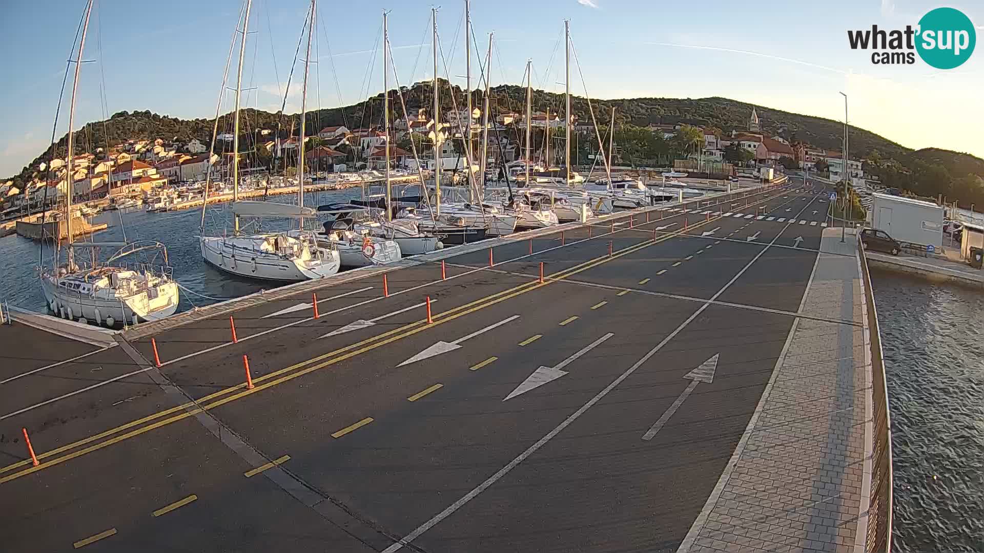 Dalmazia traghetto Tkon – webcam Croazia