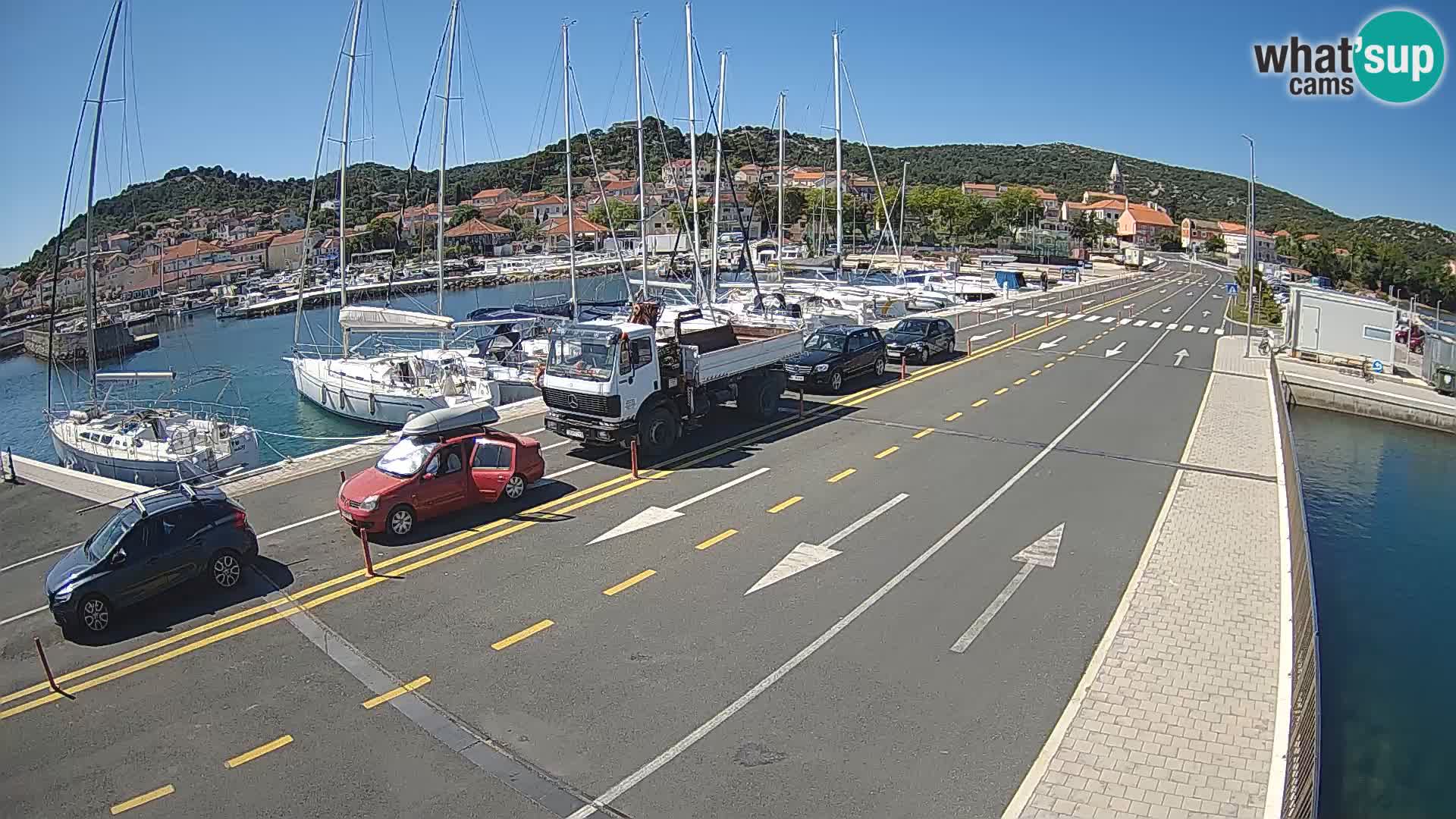 Dalmacija Trajekt Tkon – spletne kamere Hrvaška