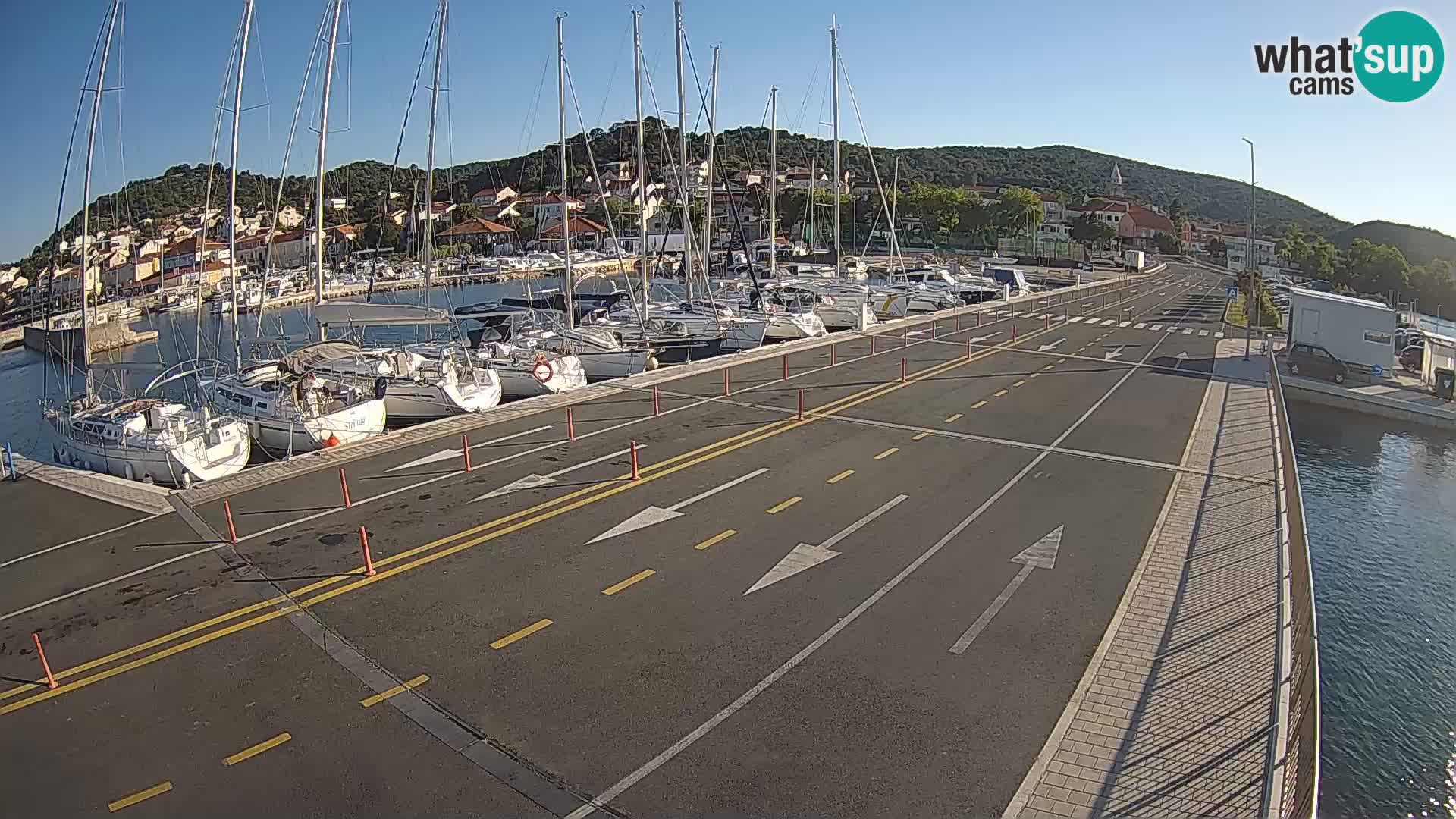 Dalmatia Tkon Ferry – webcams Croatia