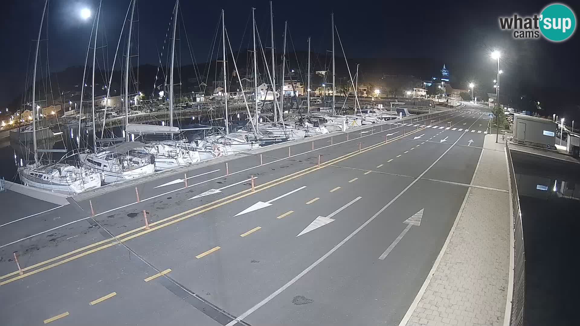 Dalmacia Tkon Transportar- webcams Croacia