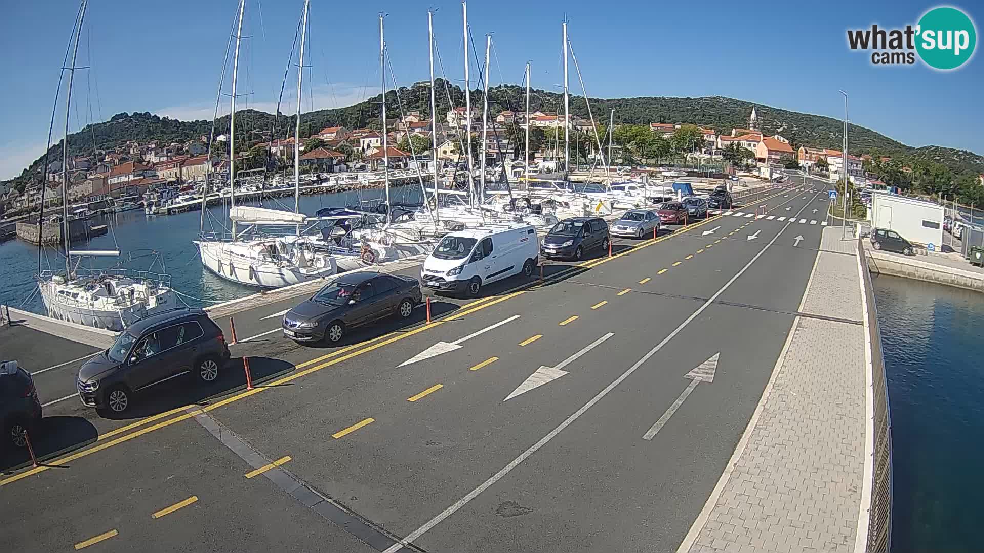 Dalmatia Tkon Ferry – webcams Croatia