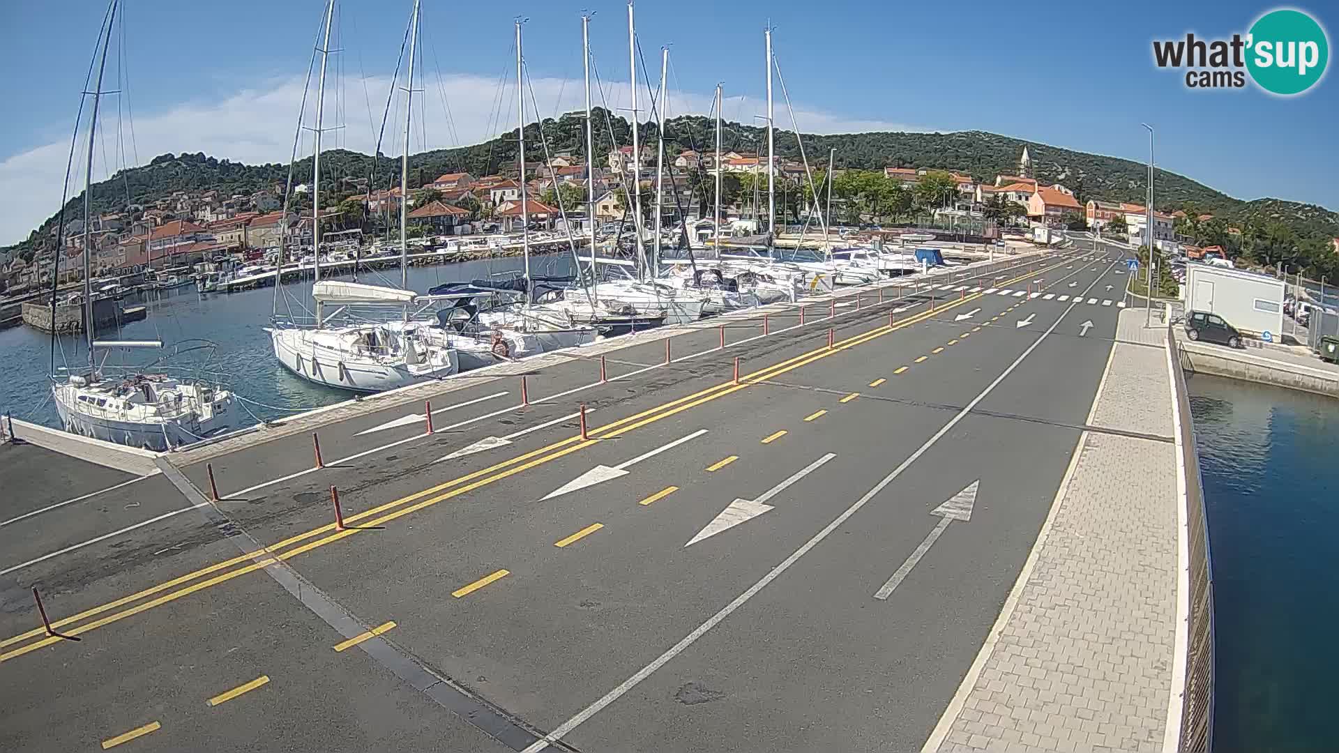 Dalmatia Tkon Ferry – webcams Croatia