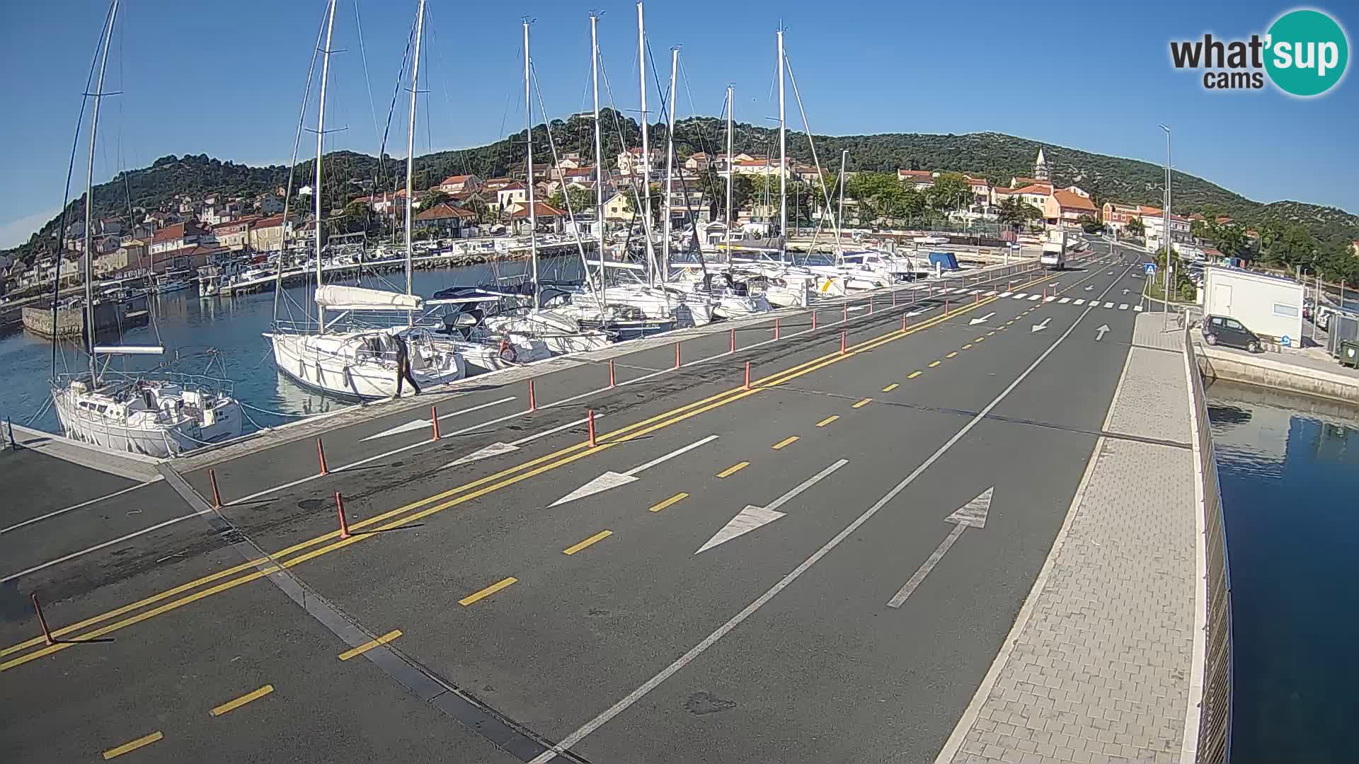 Dalmatien Tkon Fähre – Webcams Kroatien