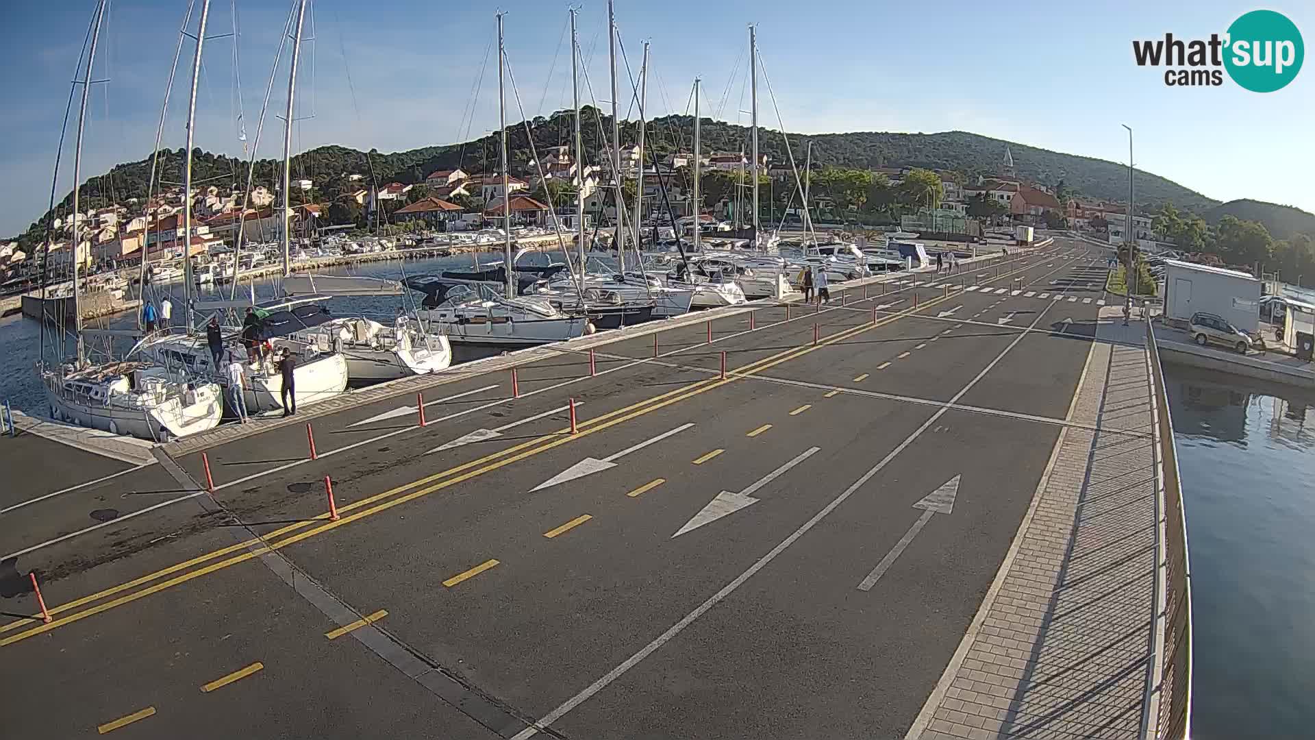 Dalmazia traghetto Tkon – webcam Croazia