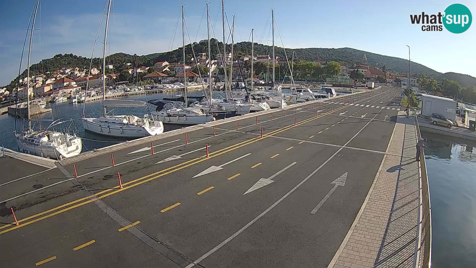 Dalmazia traghetto Tkon – webcam Croazia