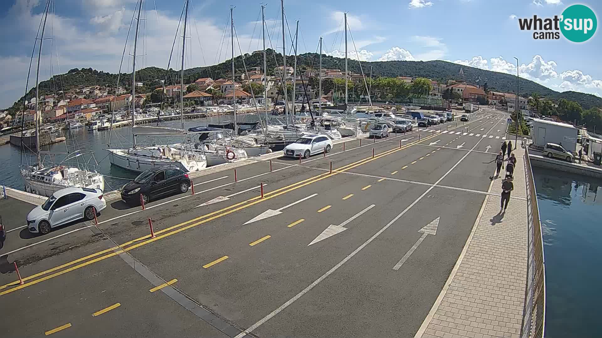 Dalmatia Tkon Ferry – webcams Croatia