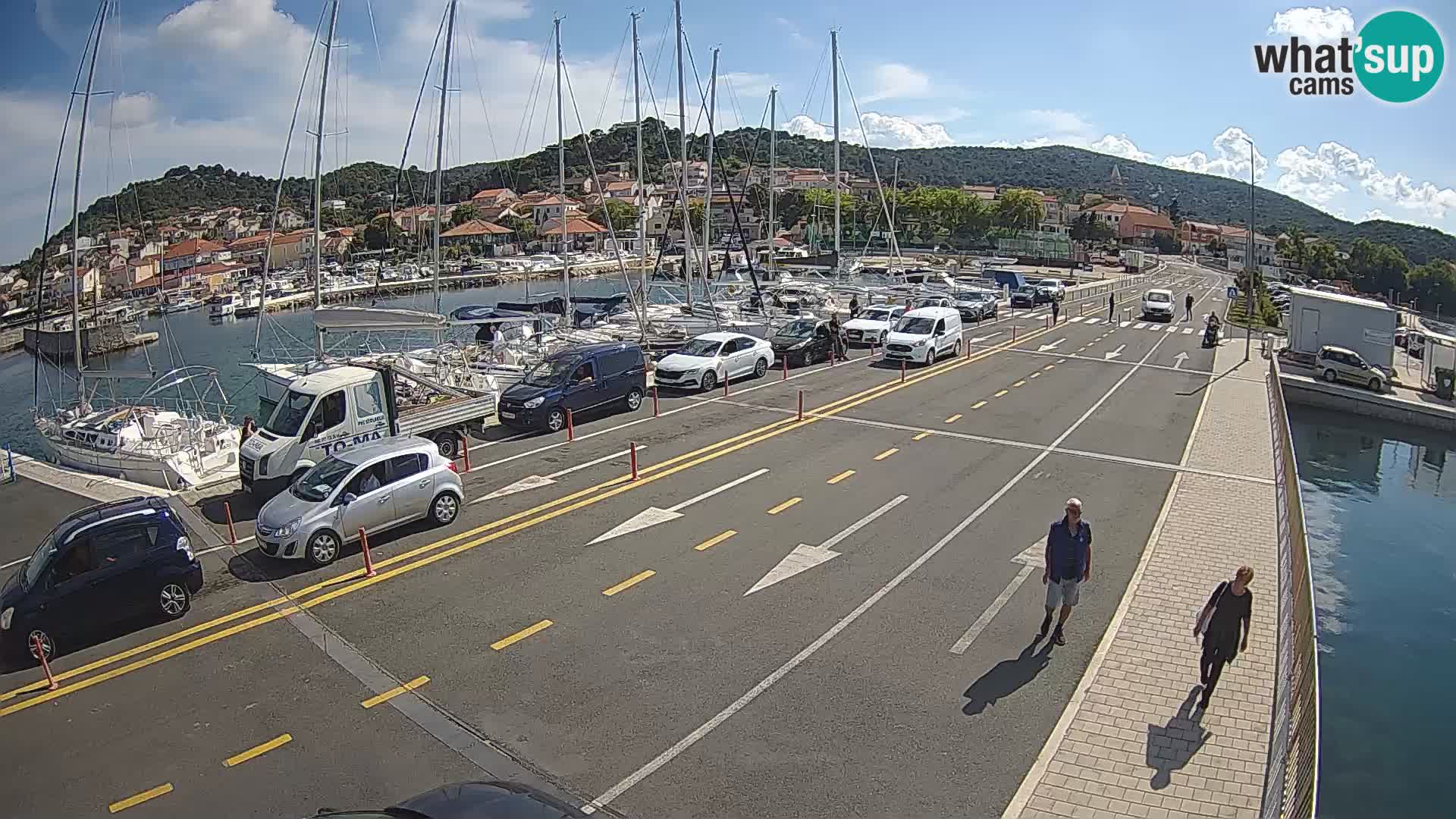 Dalmazia traghetto Tkon – webcam Croazia