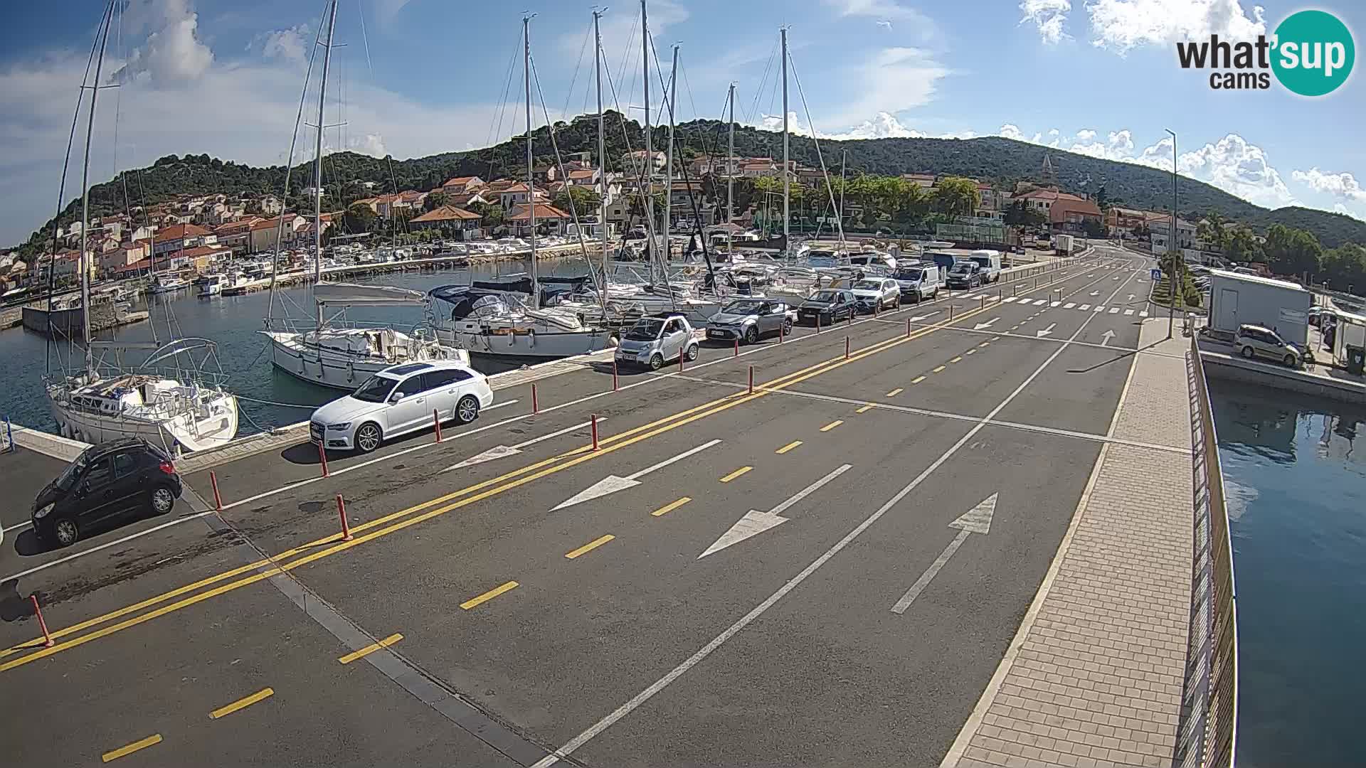 Dalmazia traghetto Tkon – webcam Croazia