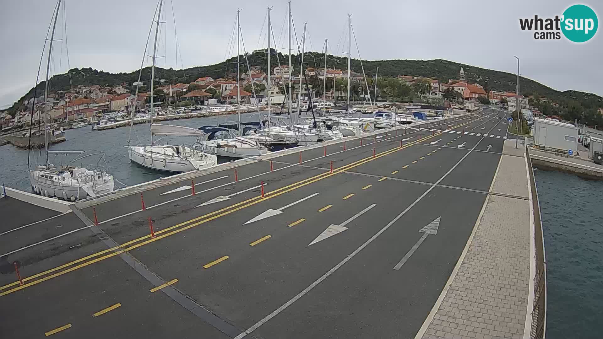 Dalmatia Tkon Ferry – webcams Croatia
