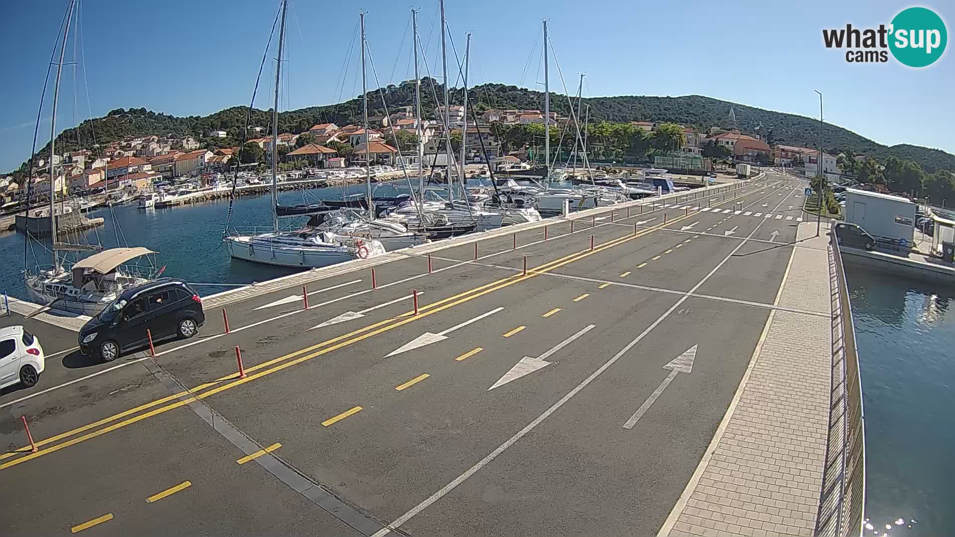 Dalmacija Trajekt Tkon – spletne kamere Hrvaška