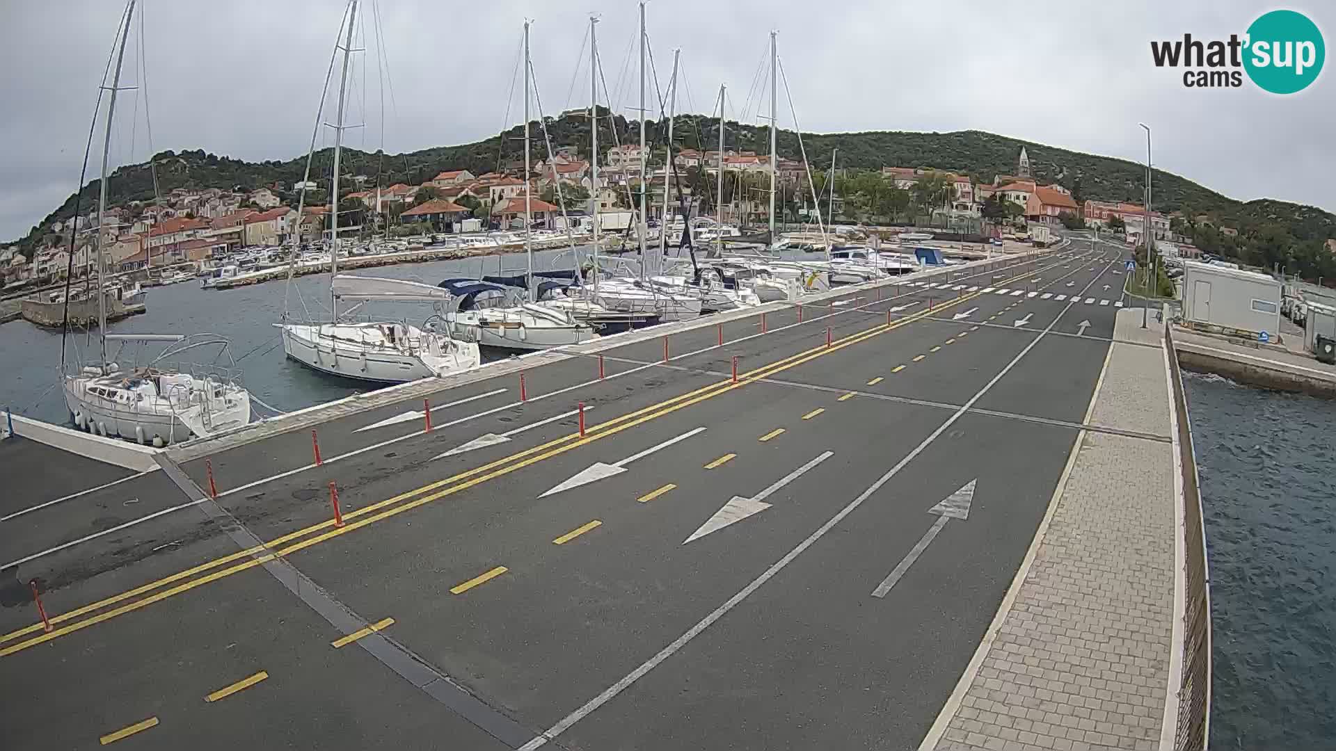 Dalmatia Tkon Ferry – webcams Croatia