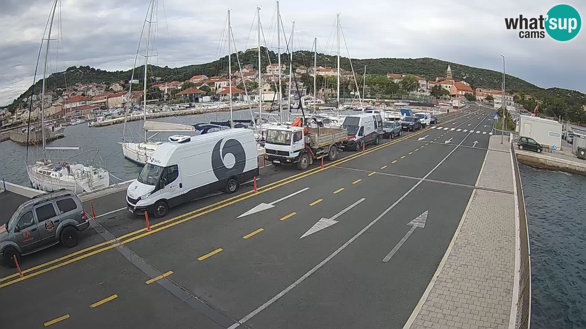 Dalmatia Tkon Ferry – webcams Croatia